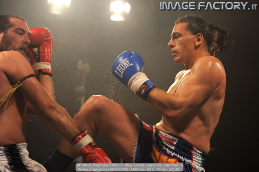 2011-04-30 Ring Rules 1206 K-1 - 95kg - Davide Longoni ITA - Vanni Fae ITA